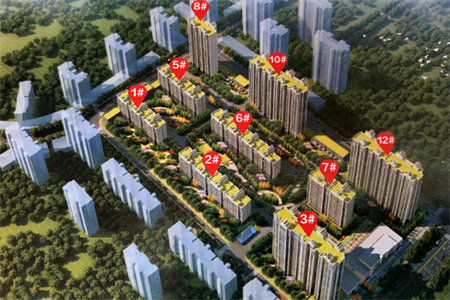 城西供销佳美德泽园东区3室2厅1卫86.5万121m2出售