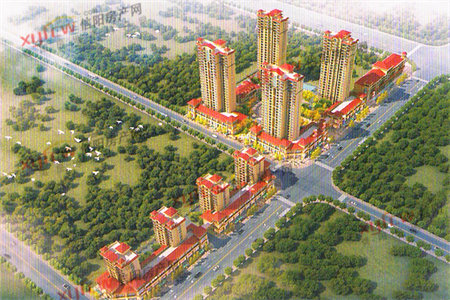 正大城市花园3室2厅2卫106万126m2毛坯房出售